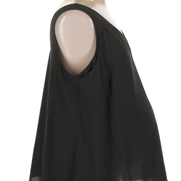 Seraphine | Maternity/Nursing Sleeveless Blouse | Black | Size 16 | NWT - Picture 2 of 6